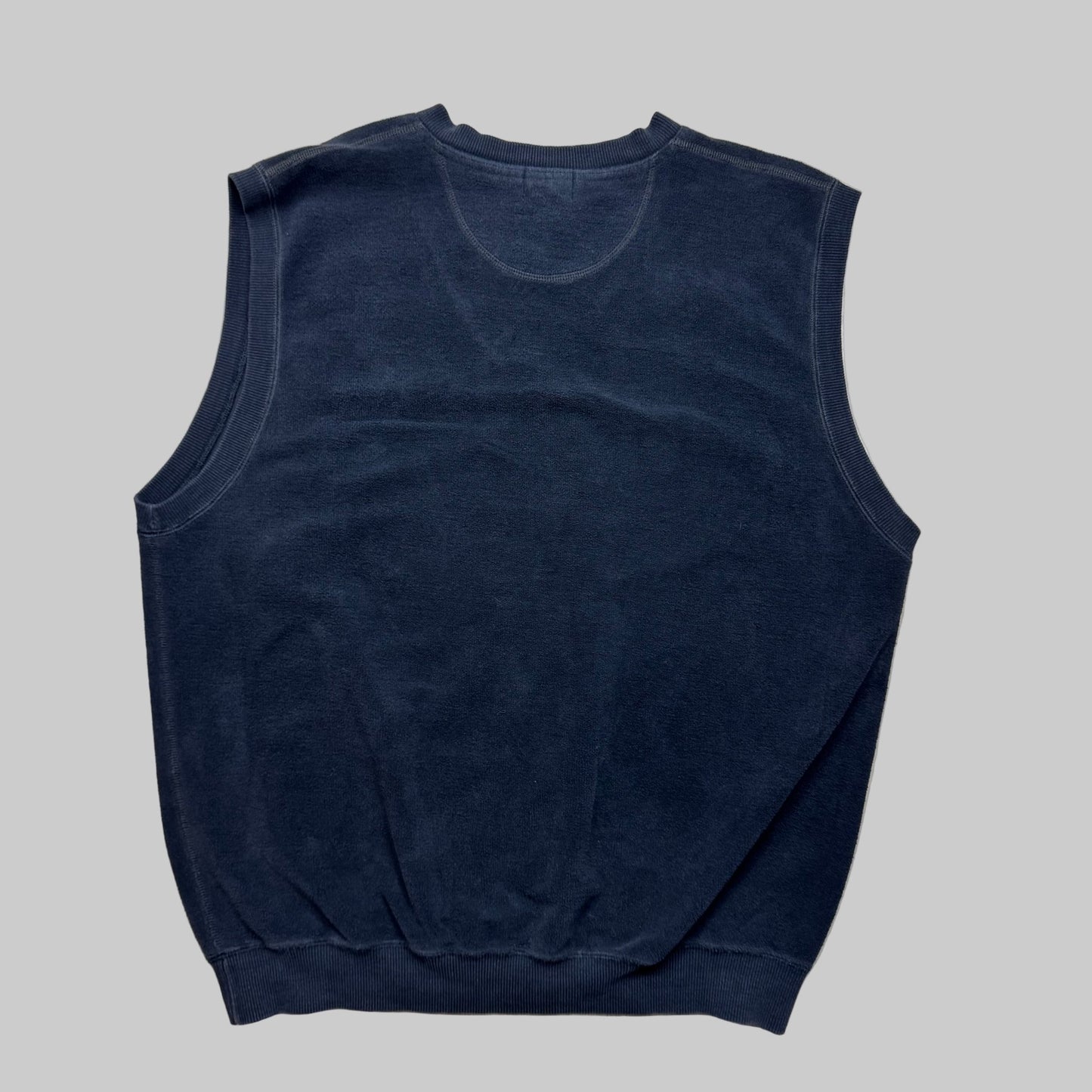 1990s - BMW Lifestyle - Black - Sweater vest - XL - The Circle Collective