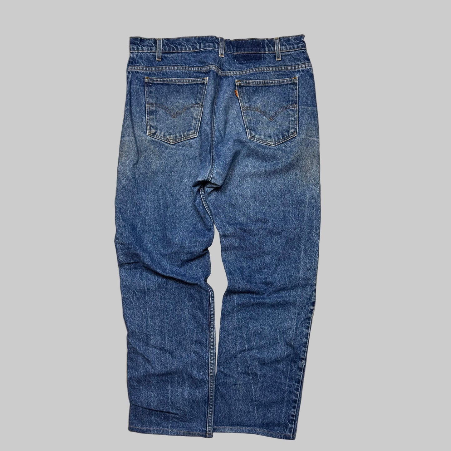 1990s - Levi's Orange Tab - Mid Wash - Jeans - 35x30 - The Circle Collective