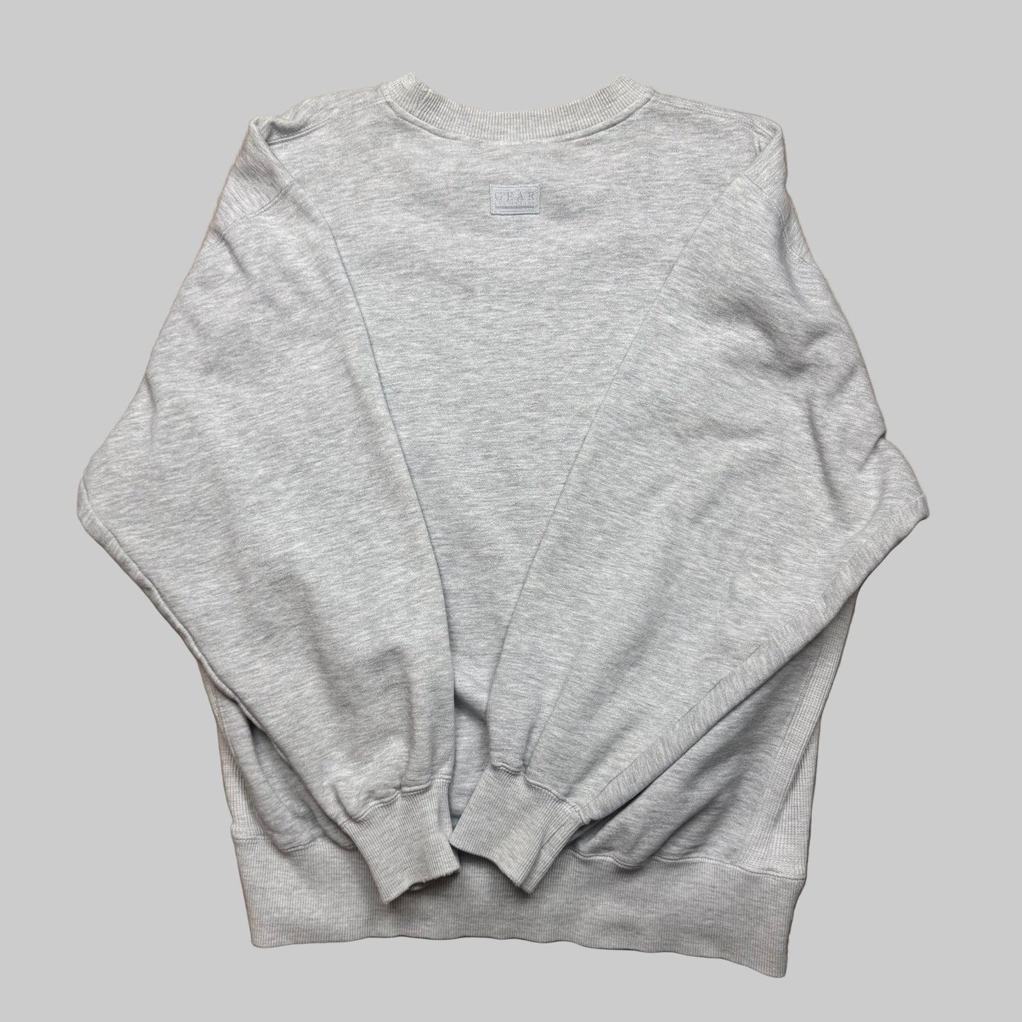 1990s - Nebraska - Grey - Crewneck sweater - Large - The Circle Collective