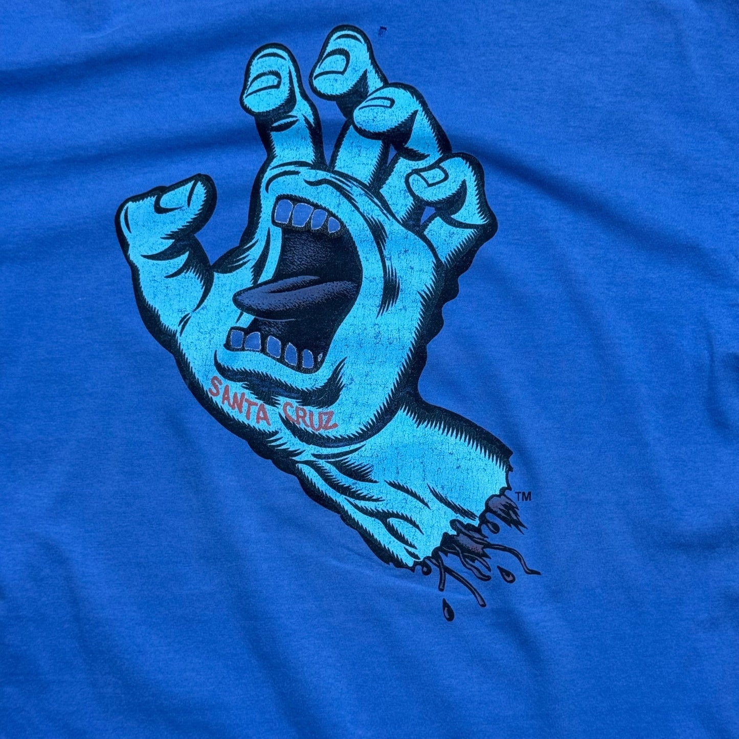 1990s - Santa Cruz - Blue - T-Shirt - XL - The Circle Collective