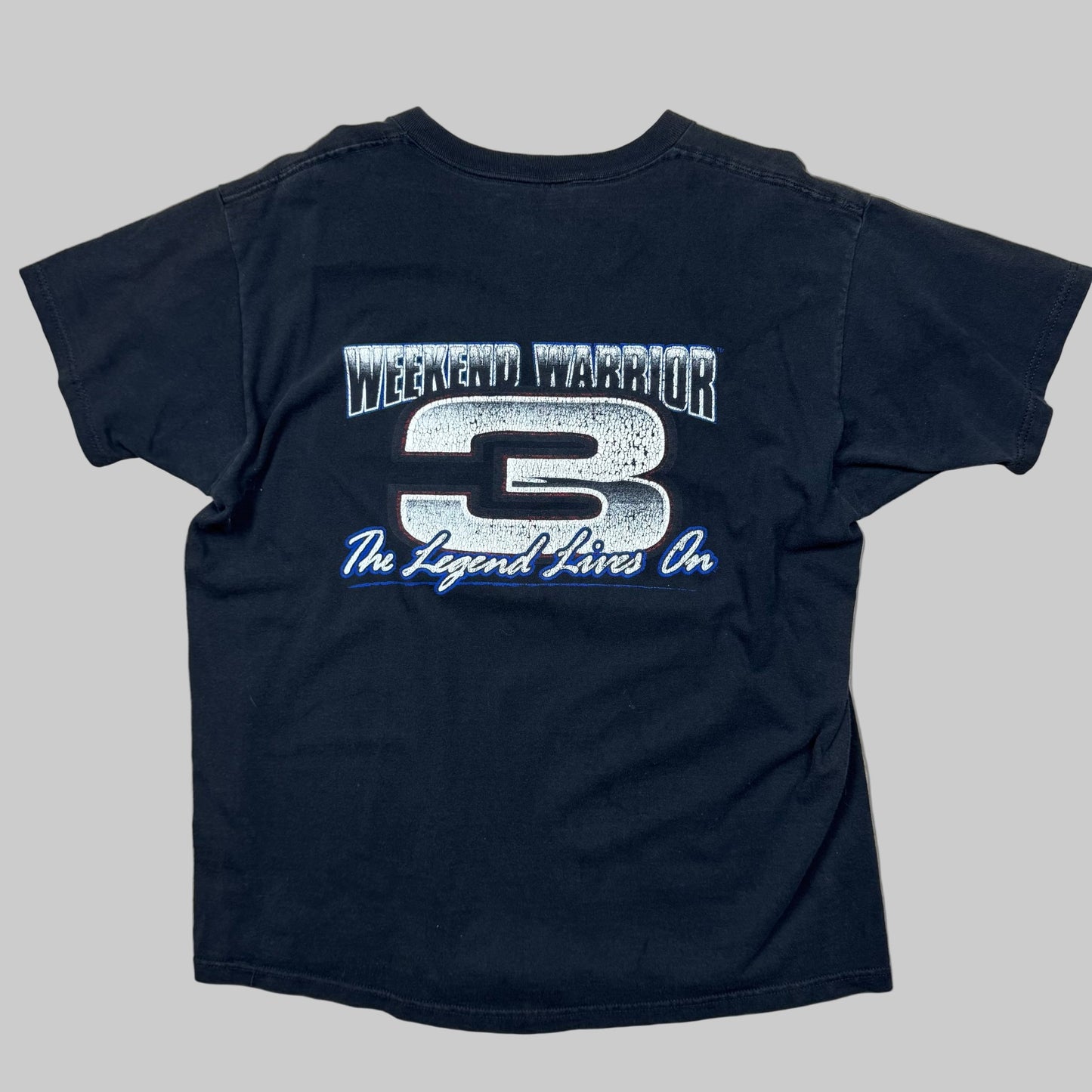 1990s - Weekend Warrior "The Legend Lives on" - Black - XL - The Circle Collective
