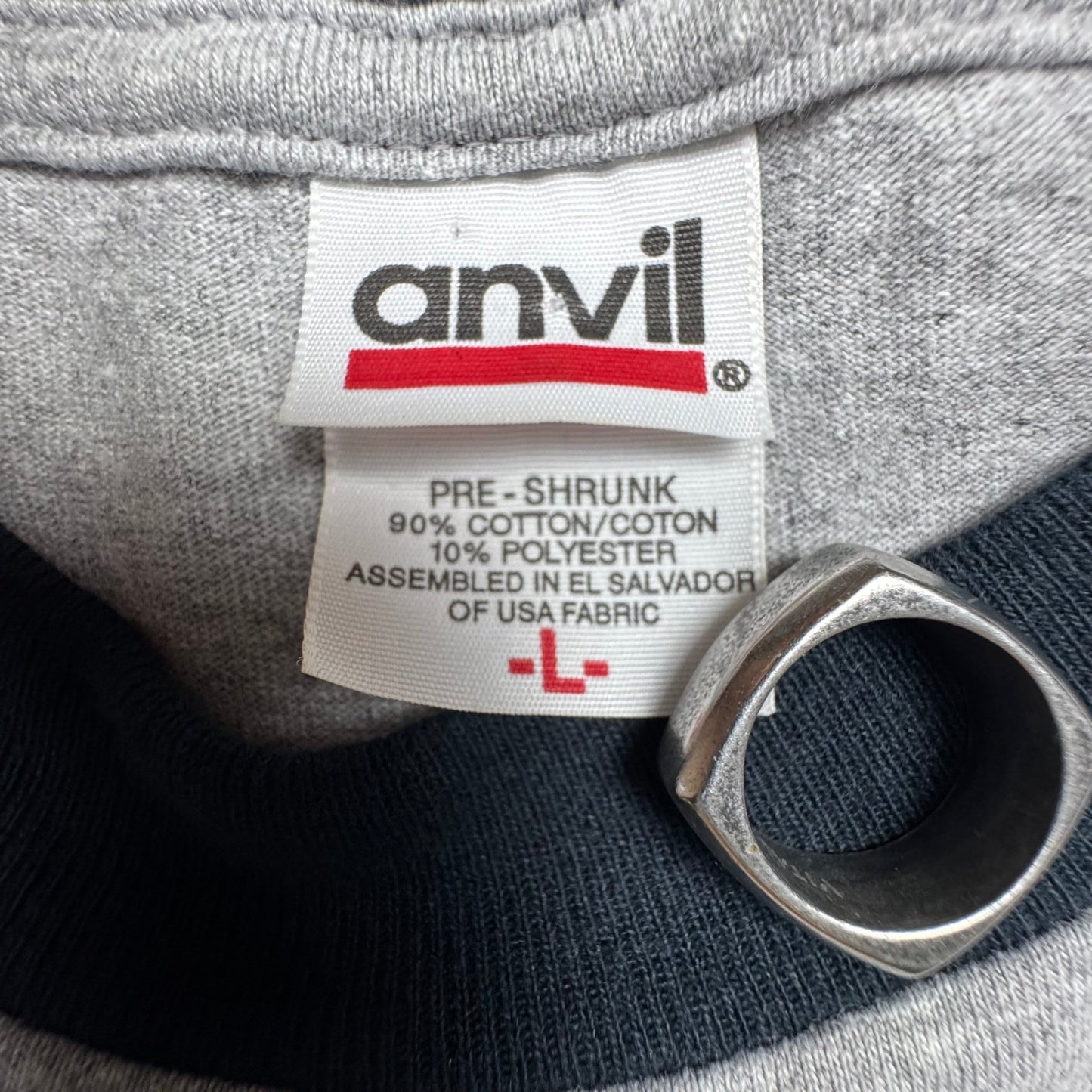 2004 - Van Halen - Grey - Ringer T-shirt - L - The Circle Collective