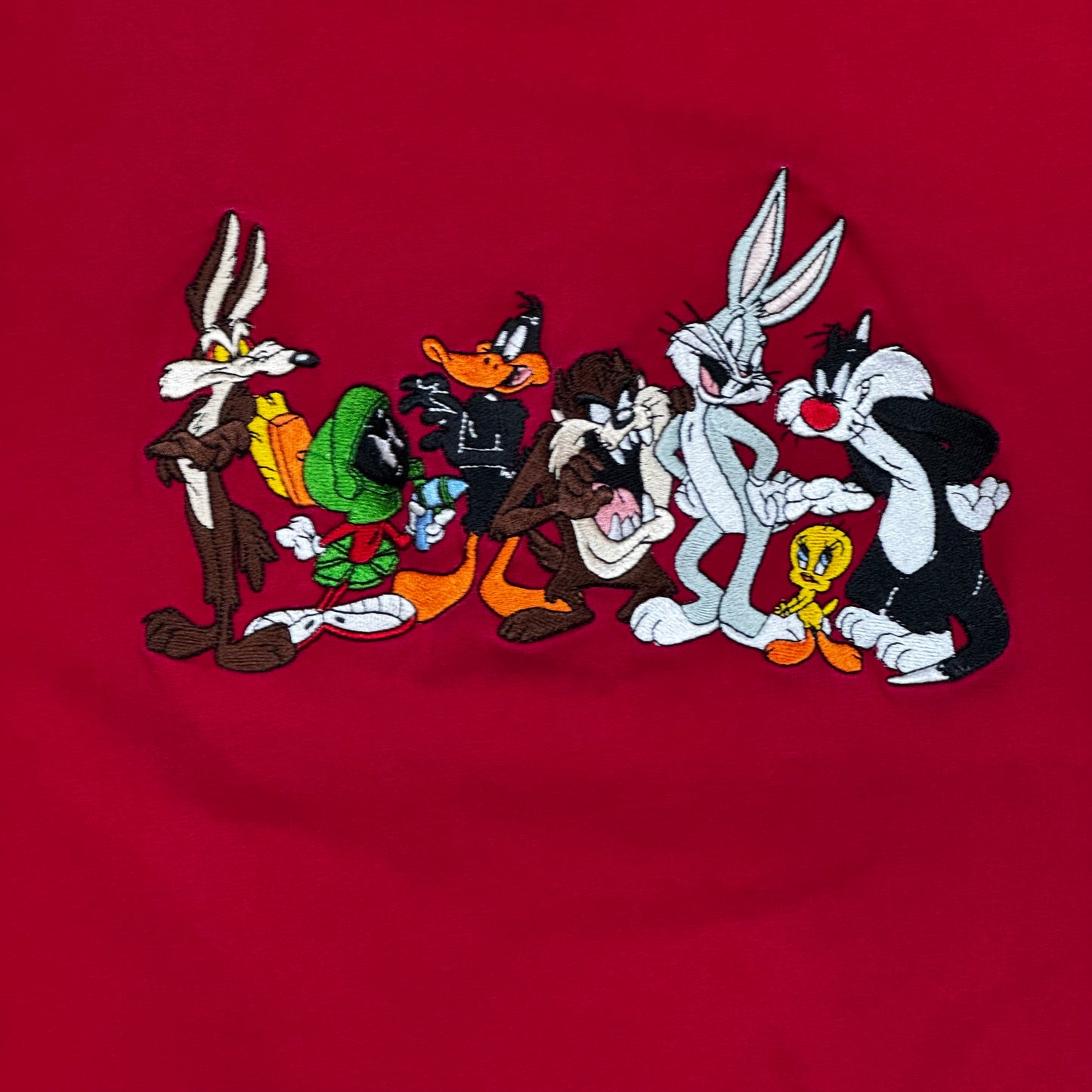 1998 - Looney Tunes - Red - T-Shirt - XXL