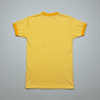 1980s - Anne of Green Gables - Yellow - Ringer T-shirt - Medium - The Circle Collective
