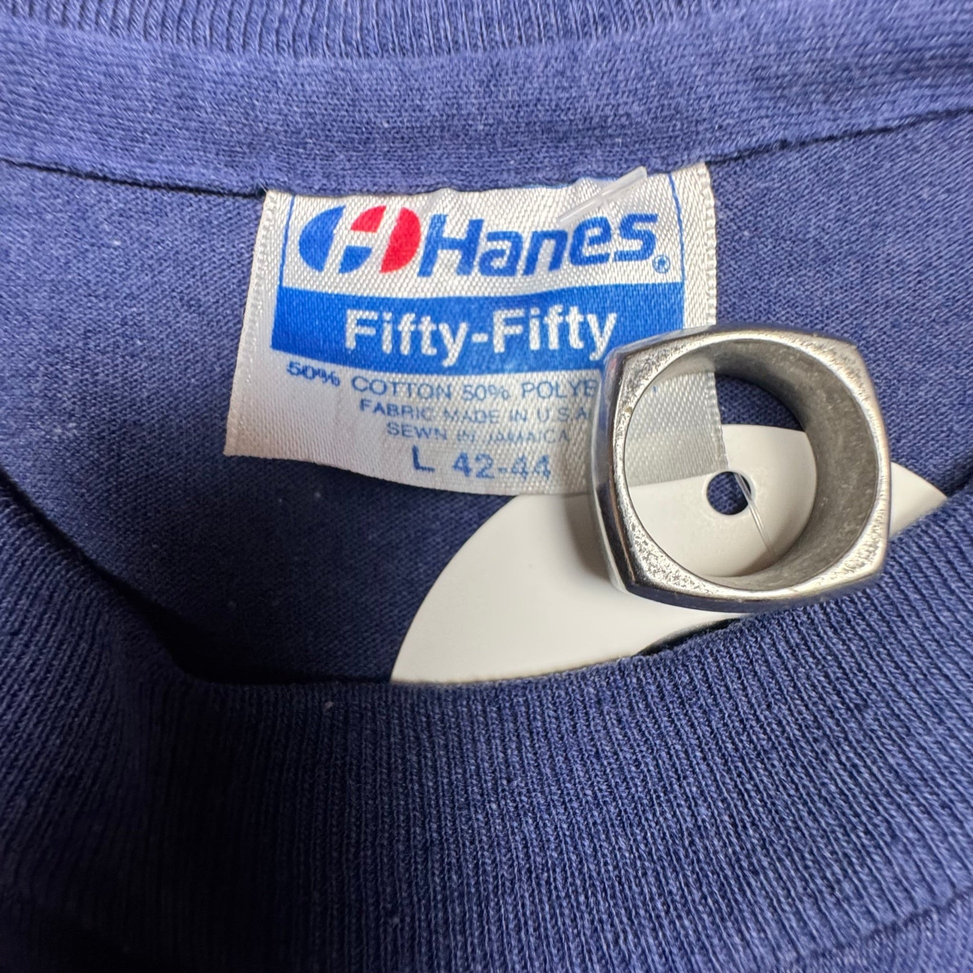 1990s - Aloha Hawaii - Blue - T-shirt - L - The Circle Collective