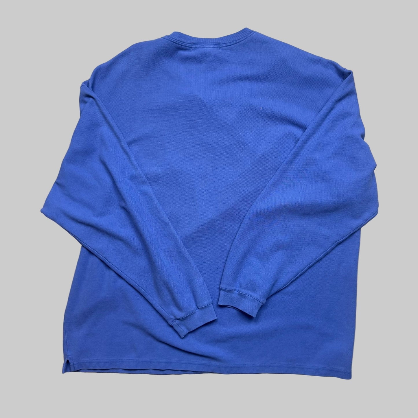 1990s - Banana Republic - Blue - Lightweight Crewneck - Large - The Circle Collective