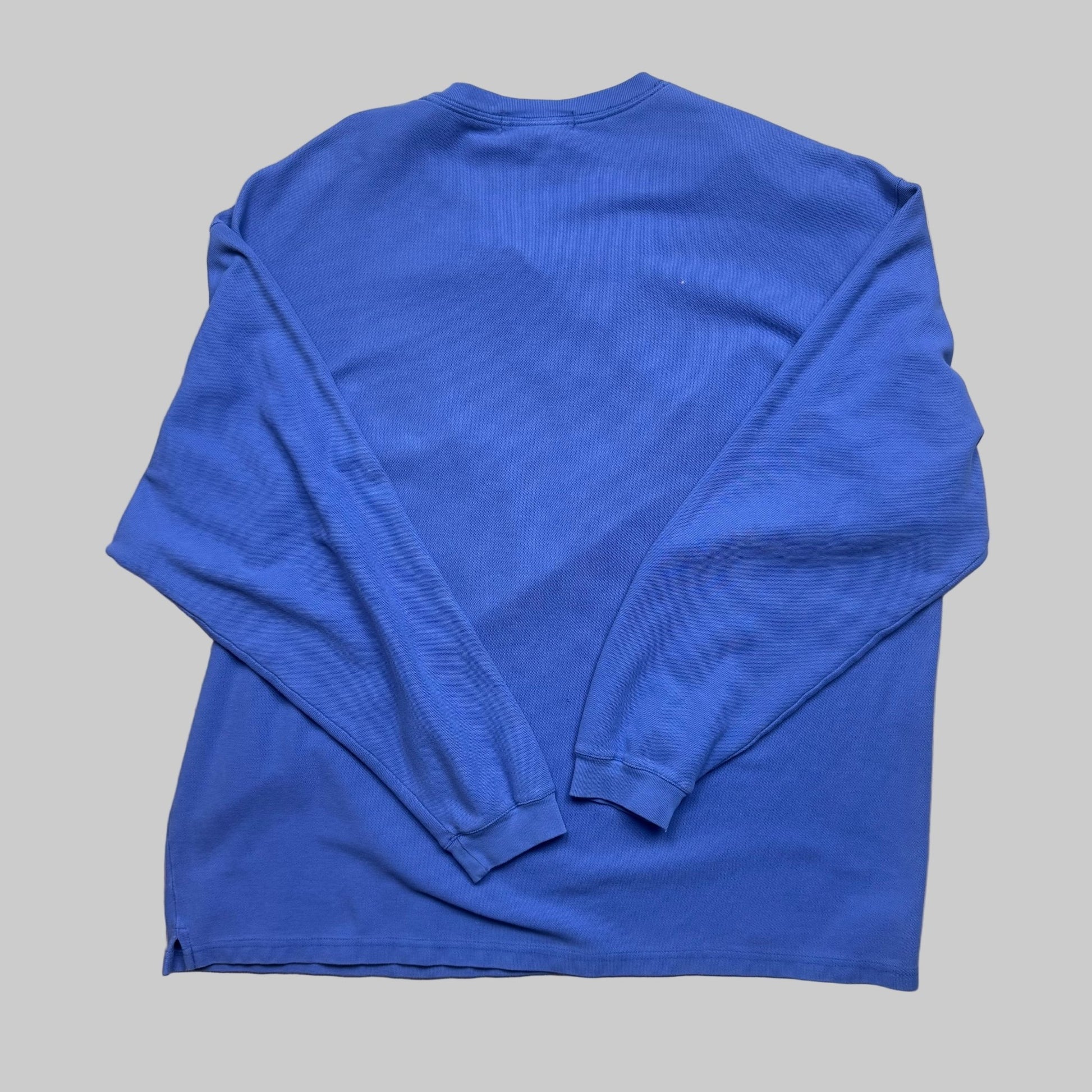 1990s - Banana Republic - Blue - Lightweight Crewneck - Large - The Circle Collective