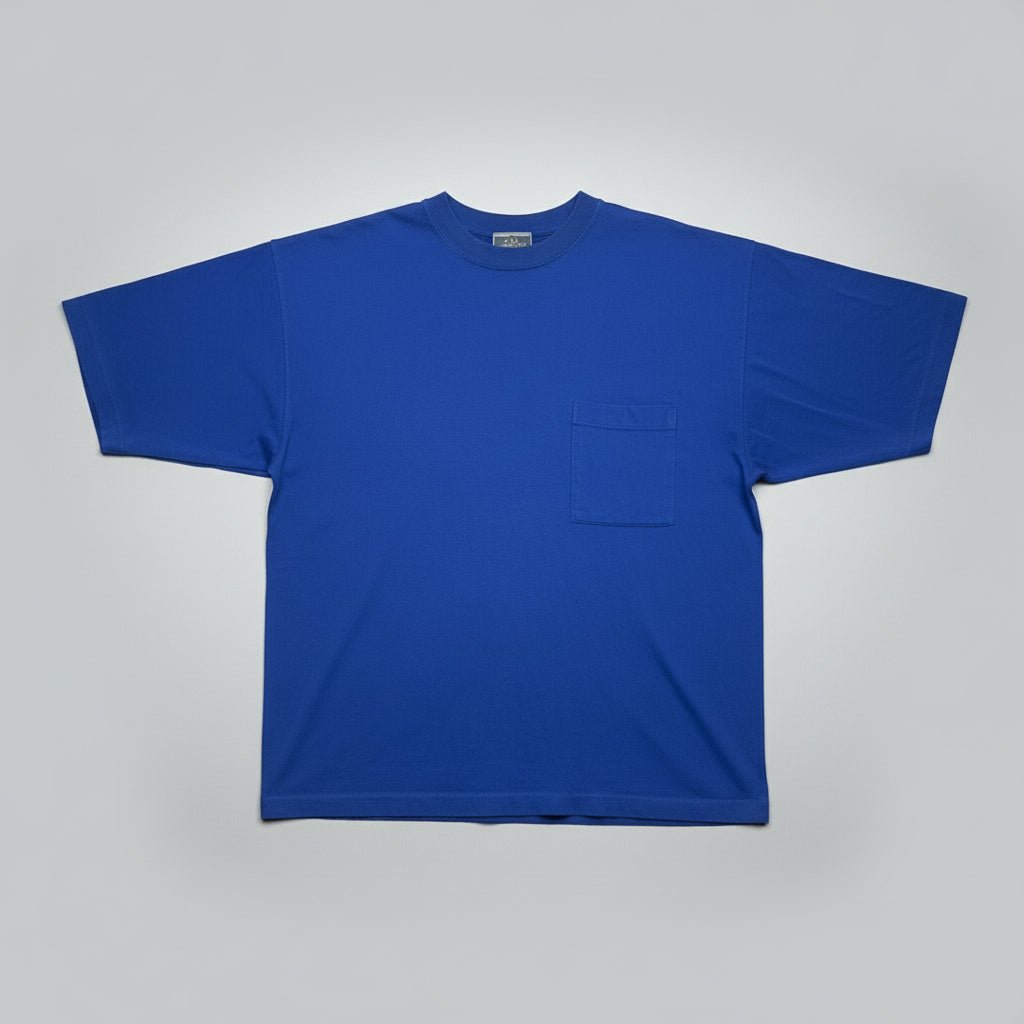 1990s - Blue Pocket T-Shirt - Medium - The Circle Collective
