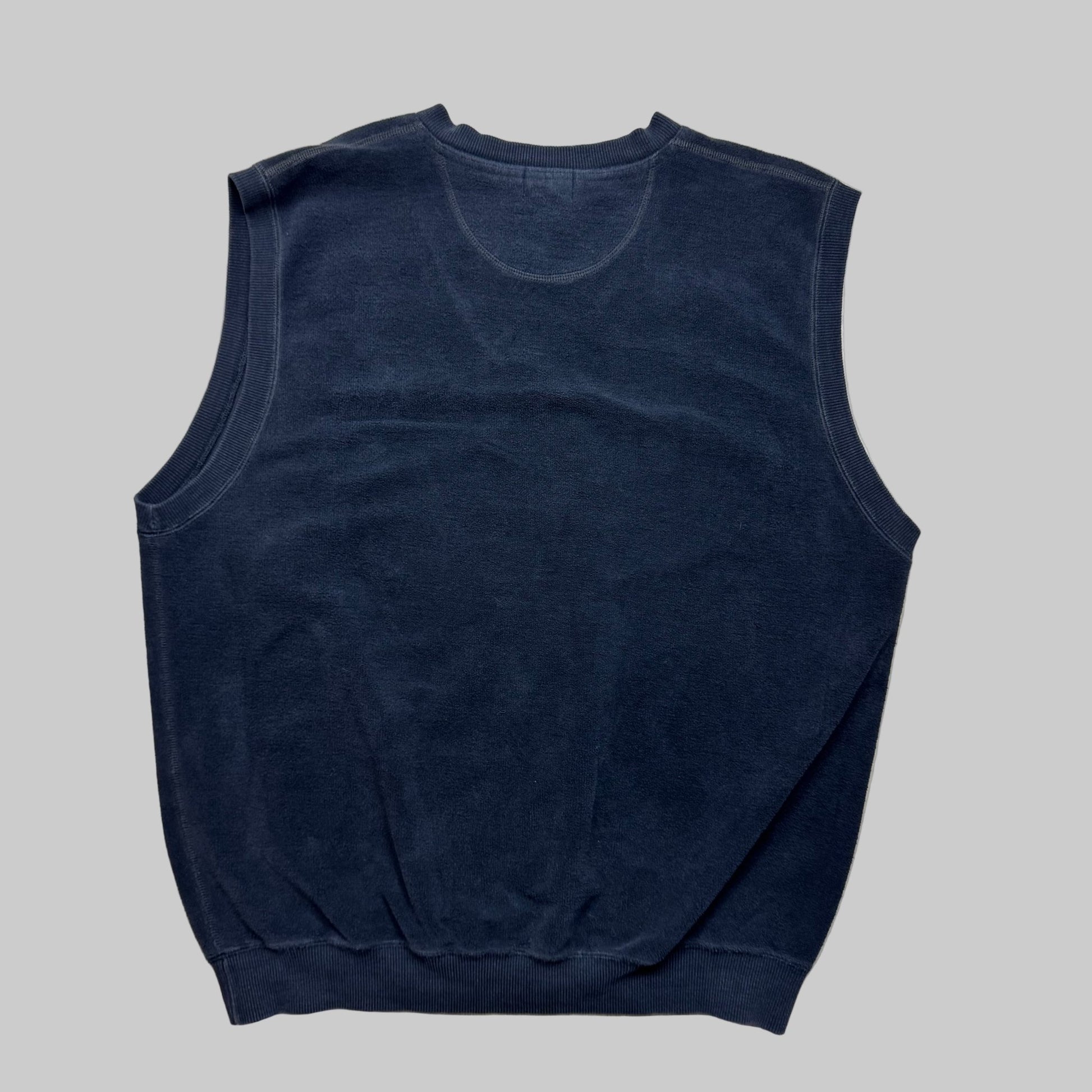 1990s - BMW Lifestyle - Black - Sweater vest - XL - The Circle Collective