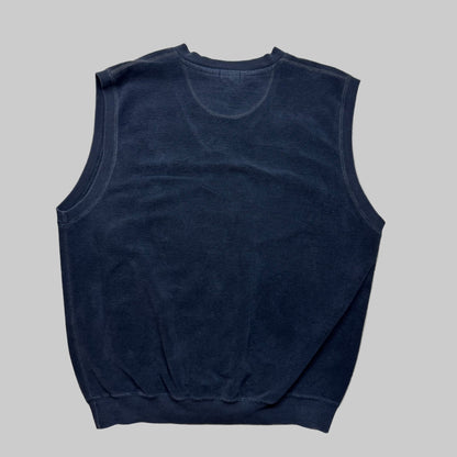 1990s - BMW Lifestyle - Black - Sweater vest - XL - The Circle Collective