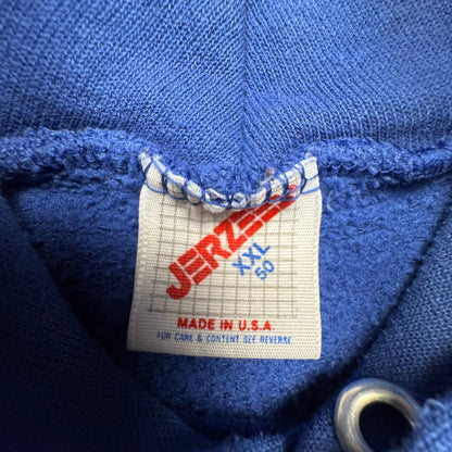 1990s - Jerzees - Blue - Sweatshirt - XXL - The Circle Collective