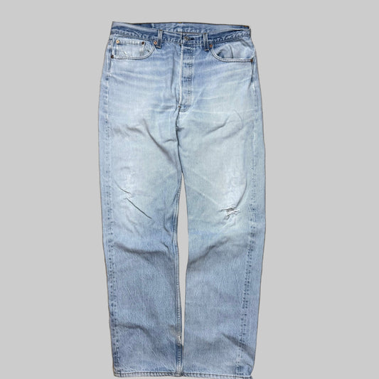 1990s - Levi's 501s - Light wash - Jeans - 34x31 - The Circle Collective