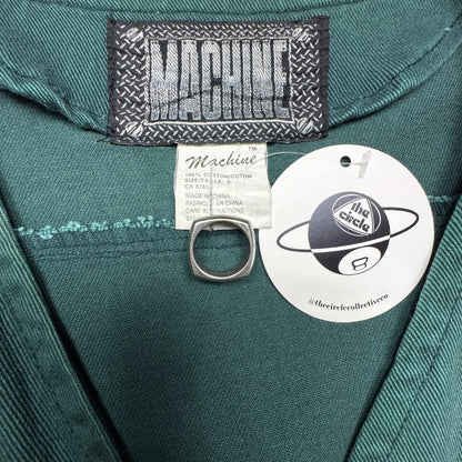 1990s - Machine - Green - Utility Vest - Small - The Circle Collective