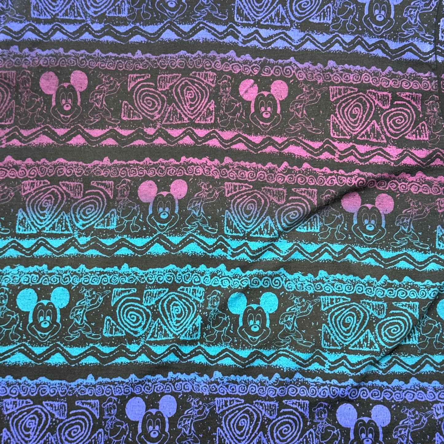 1990s - Mickey Mouse - AOP - T-shirt - OSFA - The Circle Collective