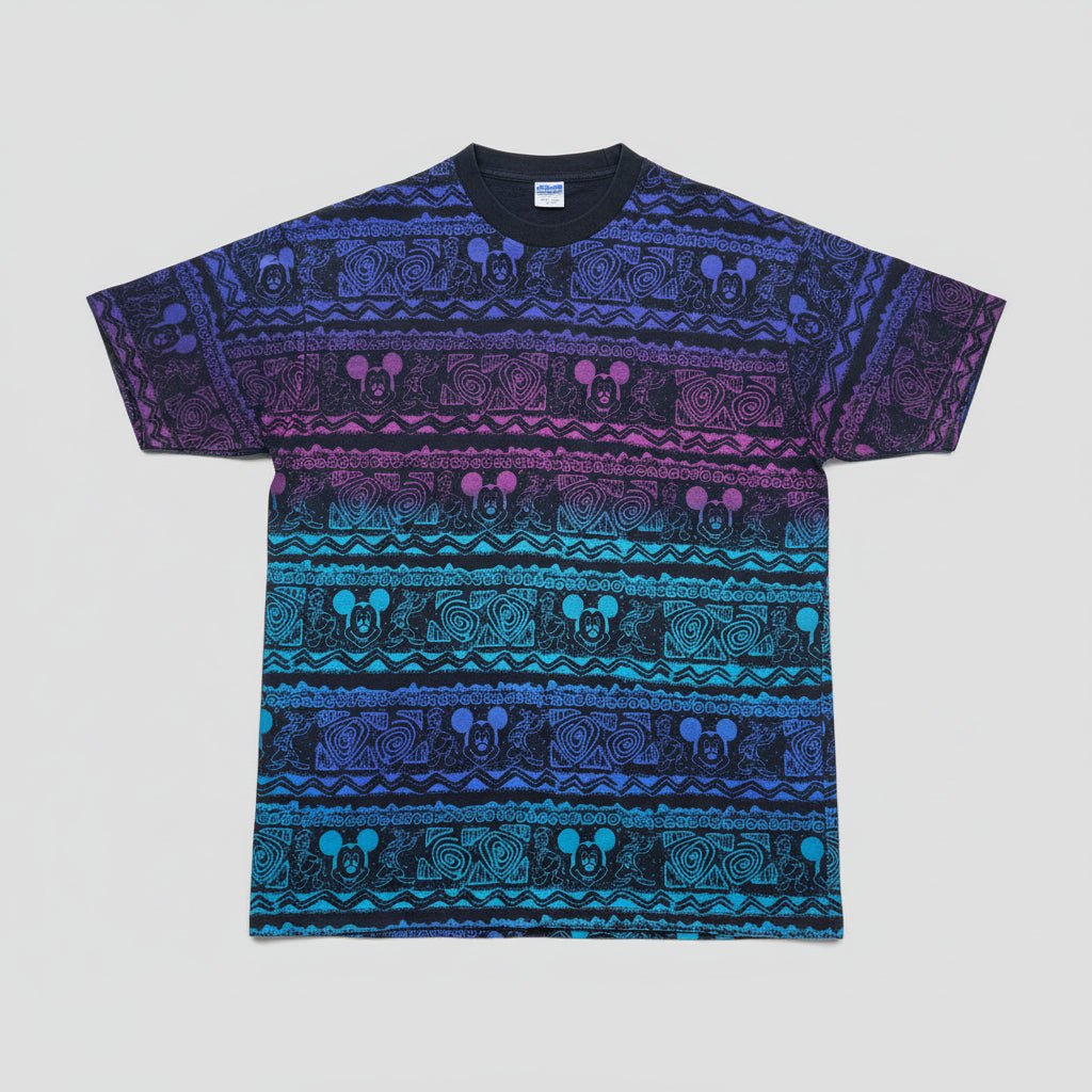 1990s - Mickey Mouse - AOP - T-shirt - OSFA - The Circle Collective