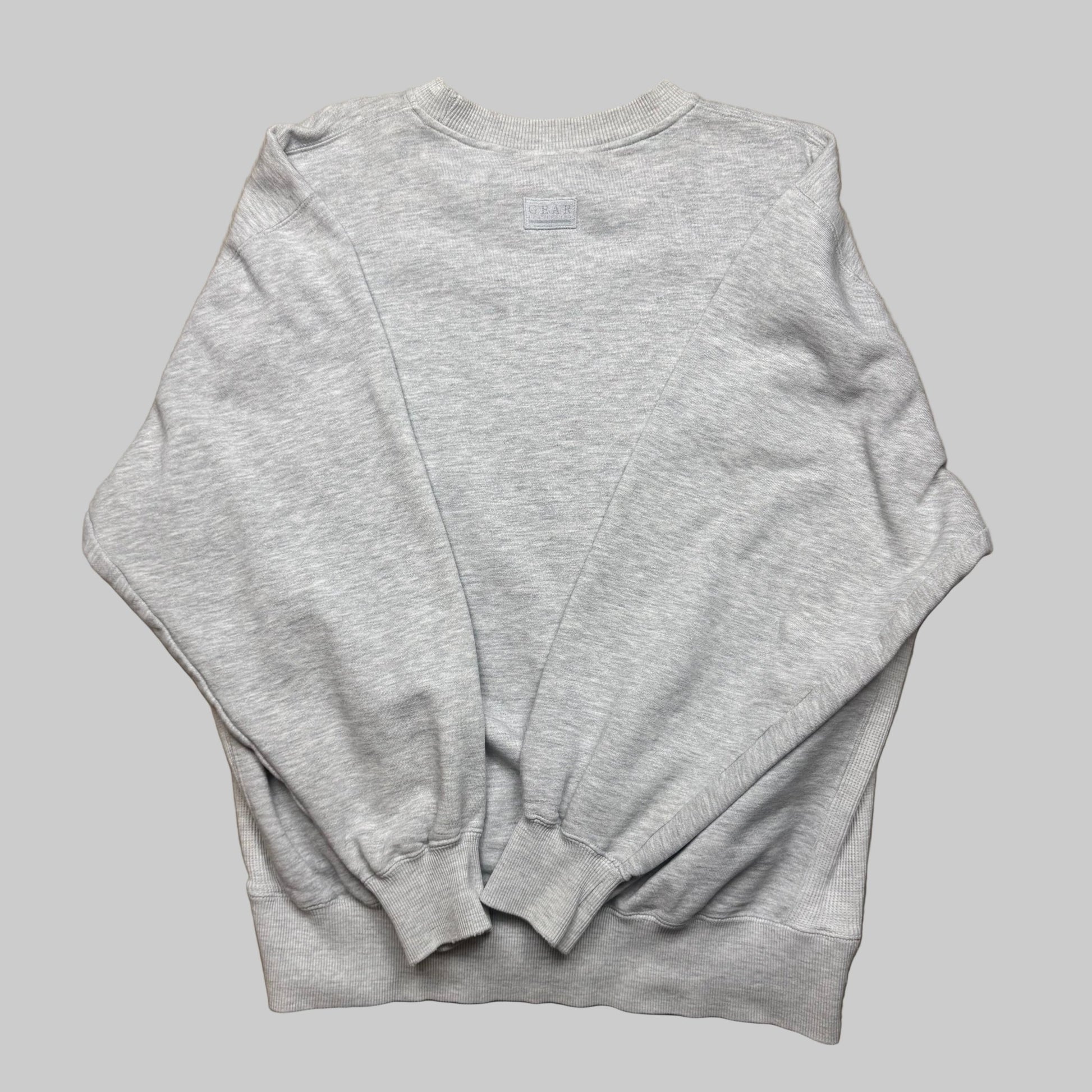 1990s - Nebraska - Grey - Crewneck sweater - Large - The Circle Collective