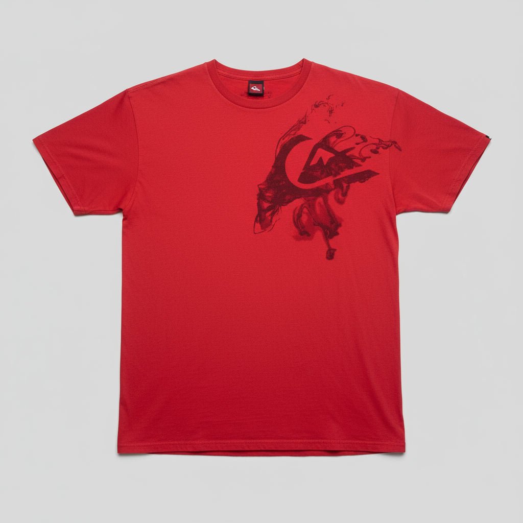 1990s - Quicksilver - Red - T-shirt - XL - The Circle Collective