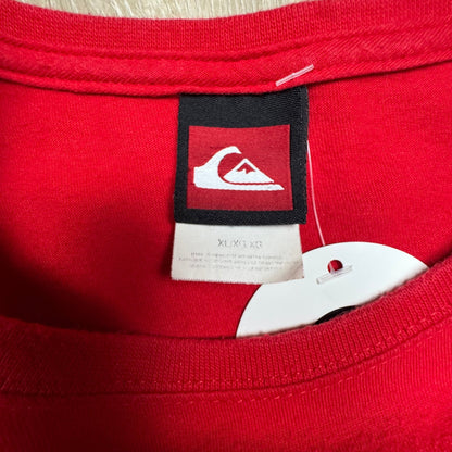 1990s - Quicksilver - Red - T-shirt - XL - The Circle Collective