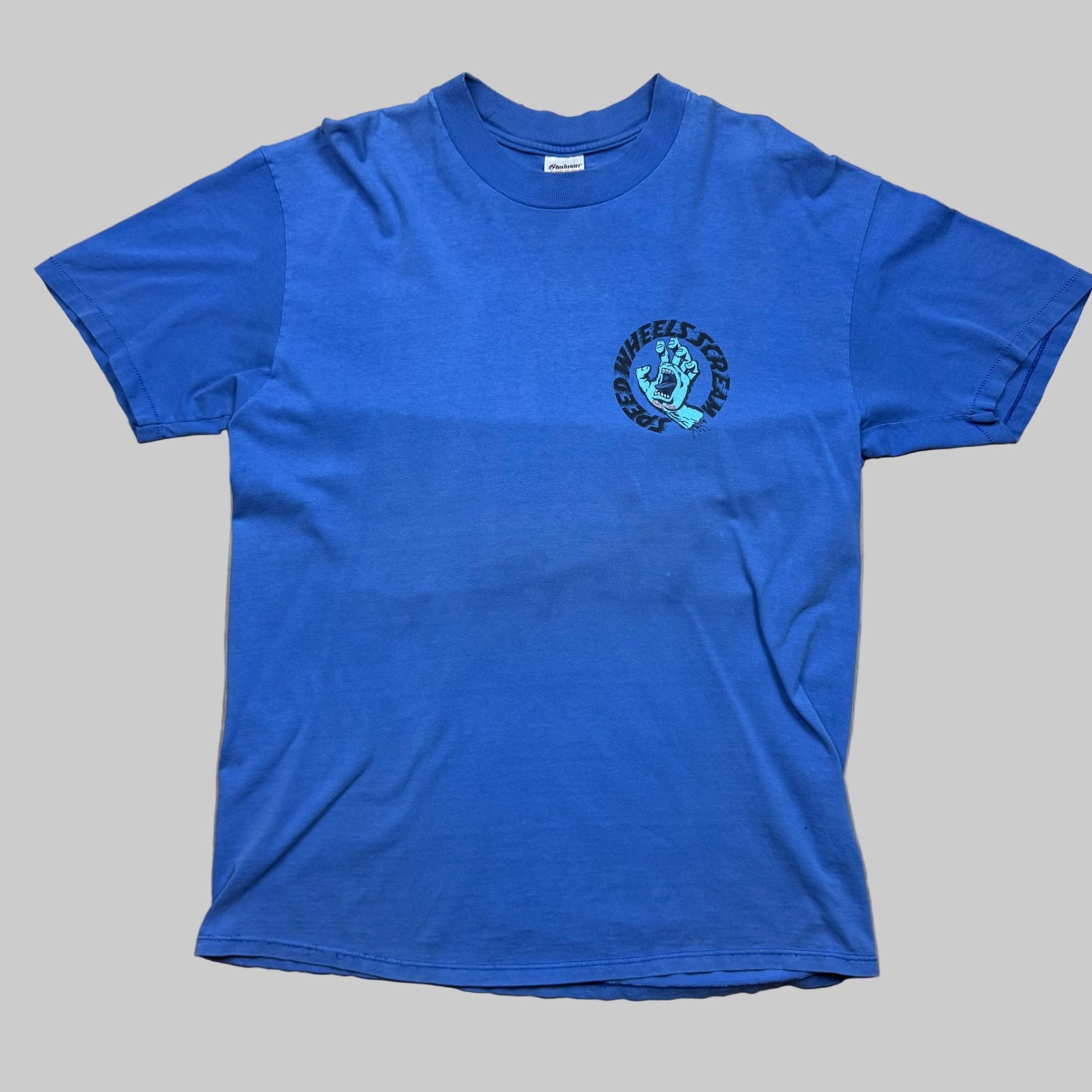 1990s - Santa Cruz - Blue - T-Shirt - XL - The Circle Collective