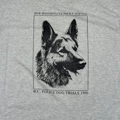 1996 - New Westminster Using Common Scents - Grey - T-shirt - Large - The Circle Collective