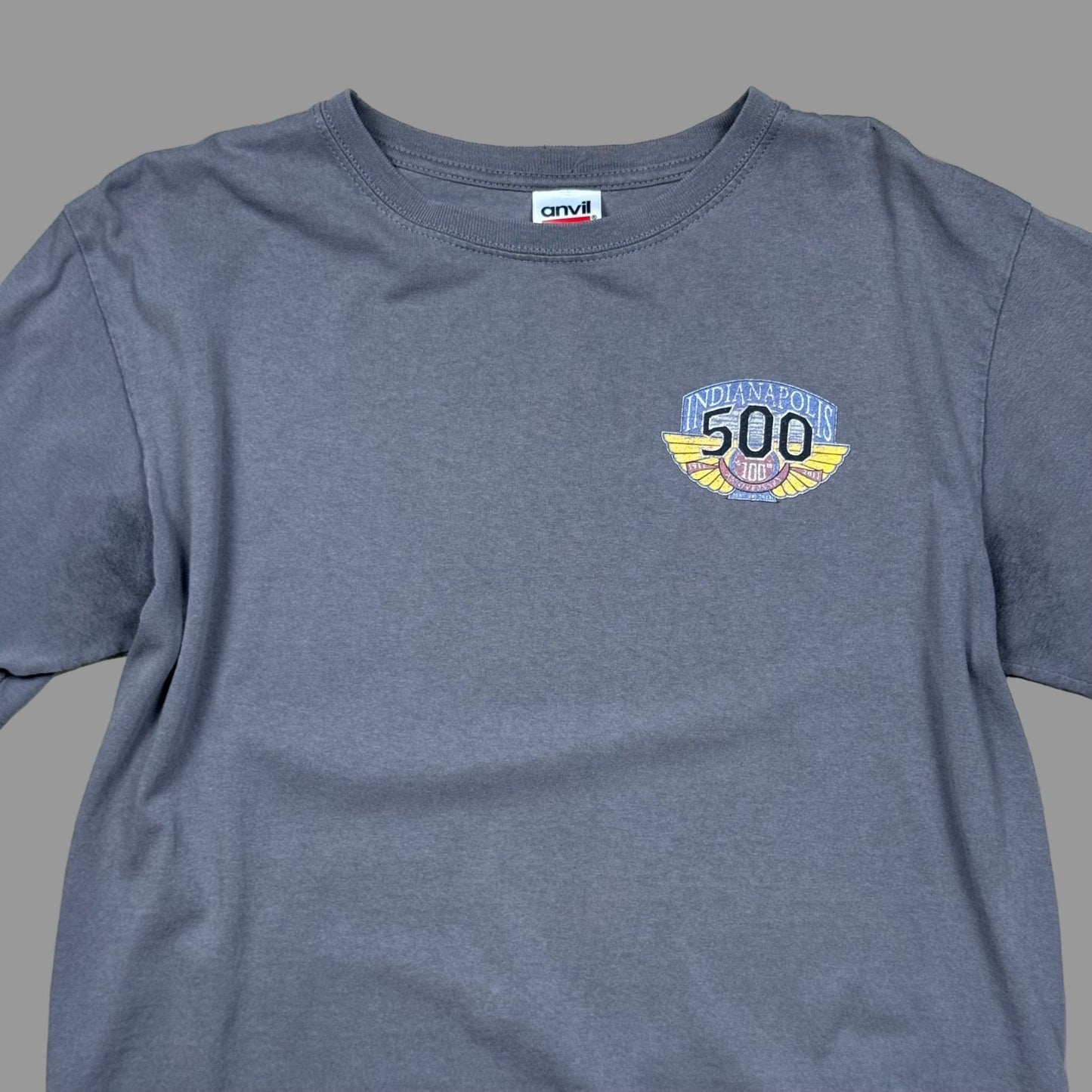 2000s - Indianapolis 500 - Grey - T-shirt - Medium - The Circle Collective