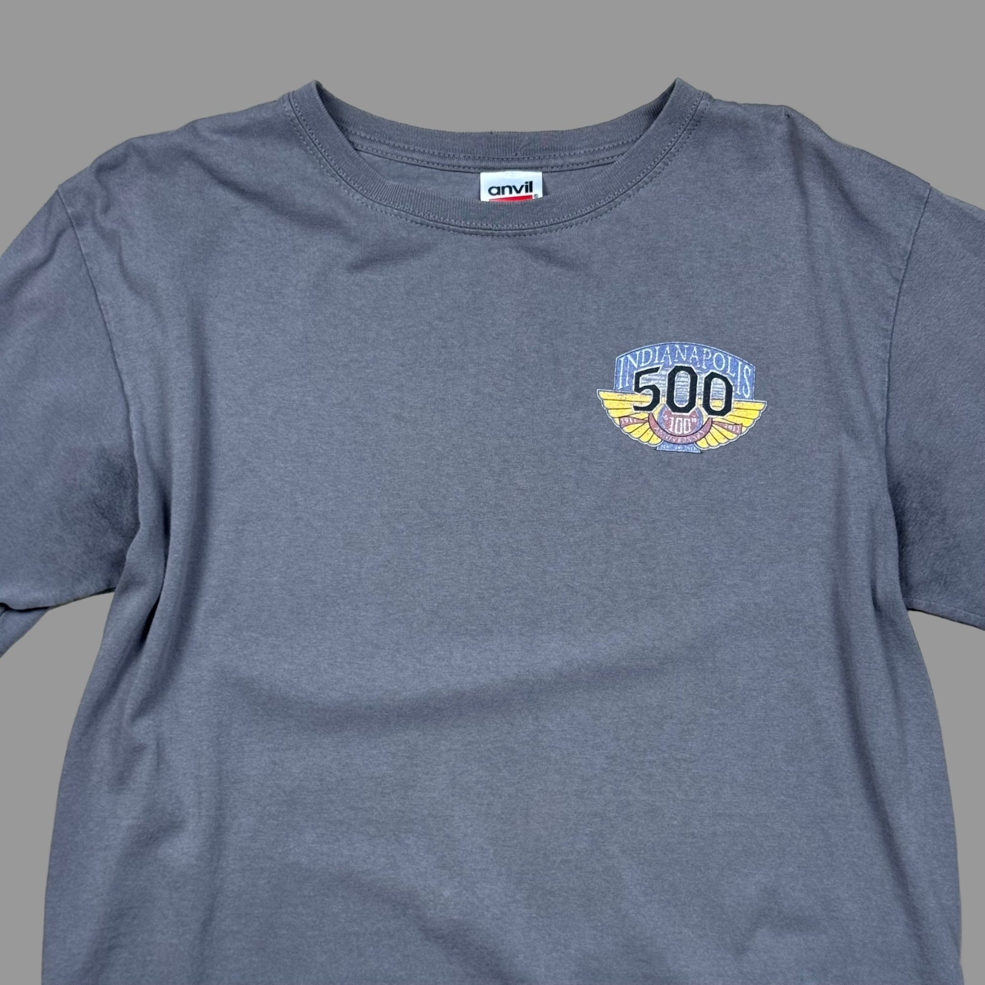 2000s - Indianapolis 500 - Grey - T-shirt - Medium - The Circle Collective