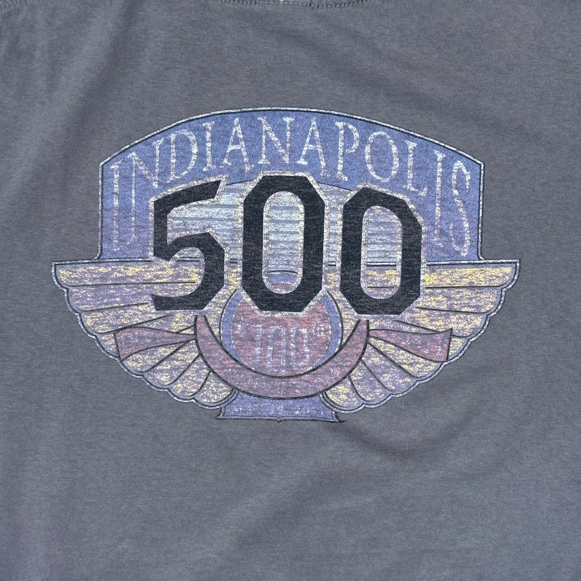2000s - Indianapolis 500 - Grey - T-shirt - Medium - The Circle Collective