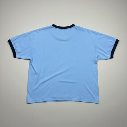 2000s - North Carolina Tar Heels - Baby blue - Ringer T-shirt - XL - The Circle Collective
