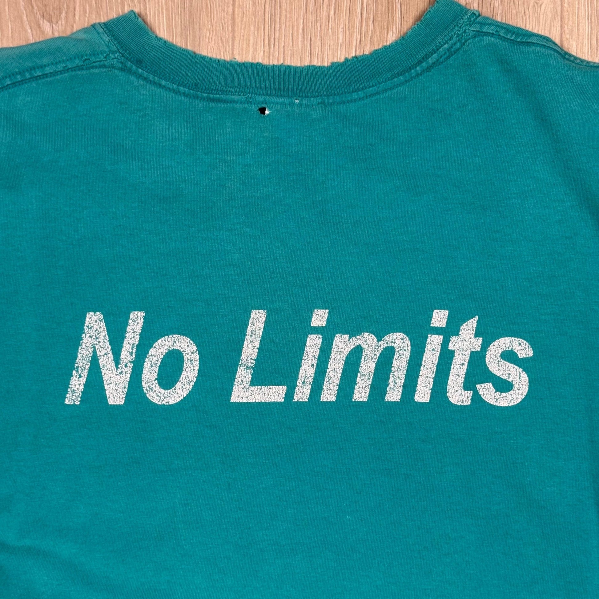 2000s - Thrashed "Walk n Run for UCP" - Turquoise - T-shirt - Large - The Circle Collective