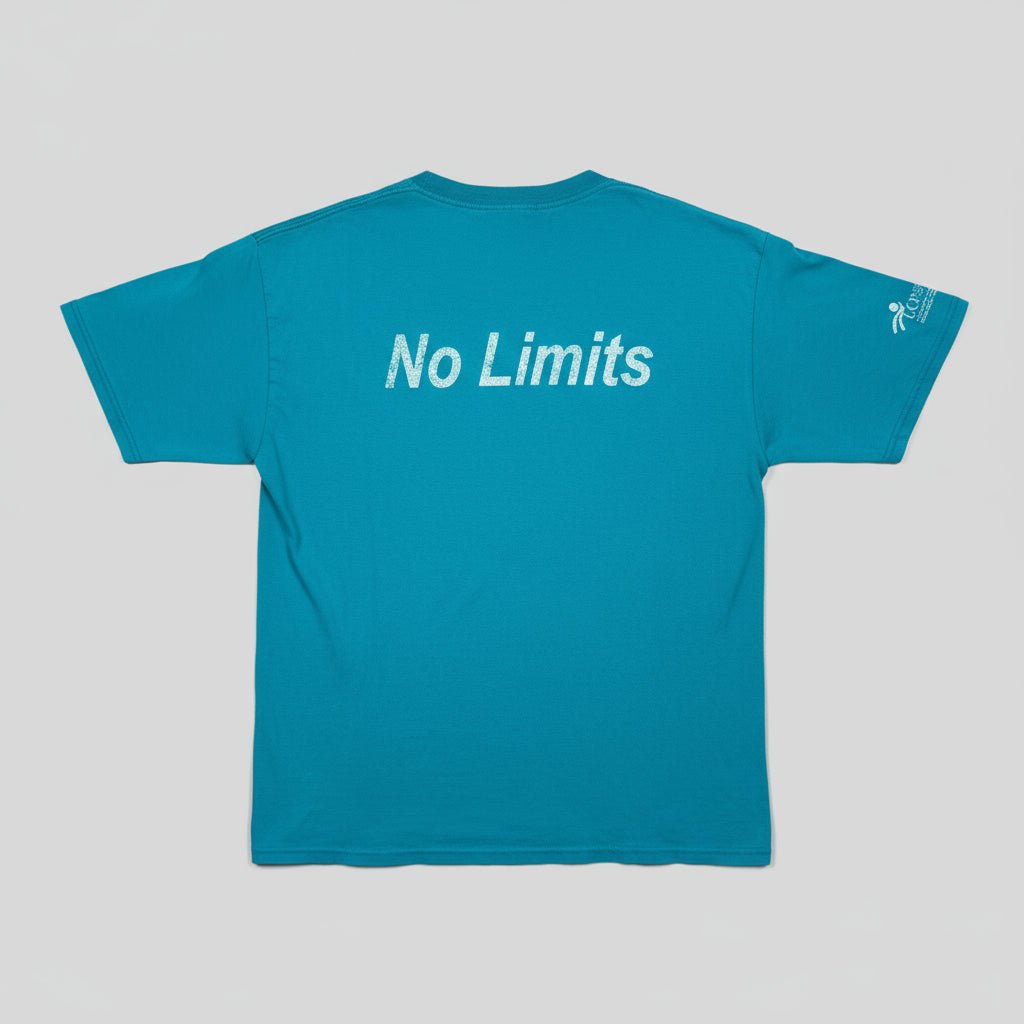 2000s - Thrashed "Walk n Run for UCP" - Turquoise - T-shirt - Large - The Circle Collective