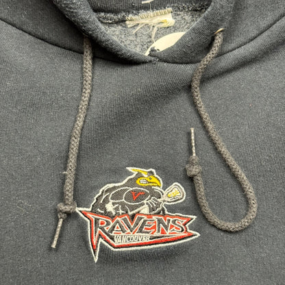 2000s - Vancouver Ravens - Black - Sweatshirt - Large - The Circle Collective