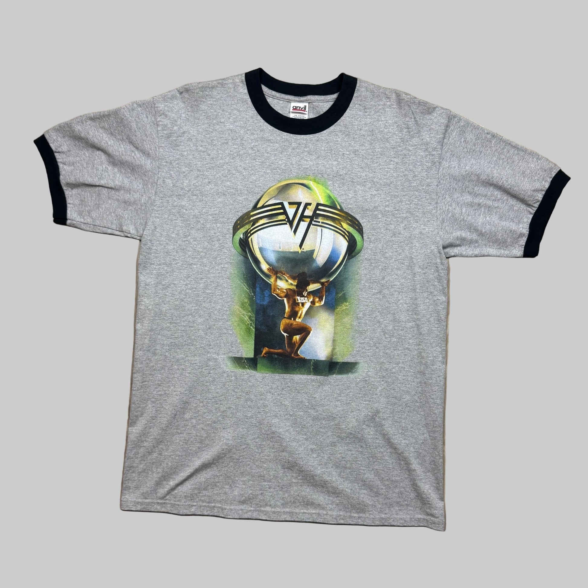 2004 - Van Halen - Grey - Ringer T-shirt - L - The Circle Collective