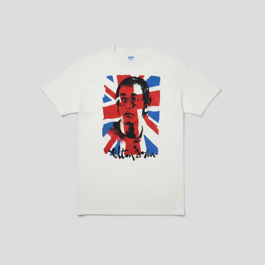 2010s - Elton John - Cream - T-shirt - Large - The Circle Collective