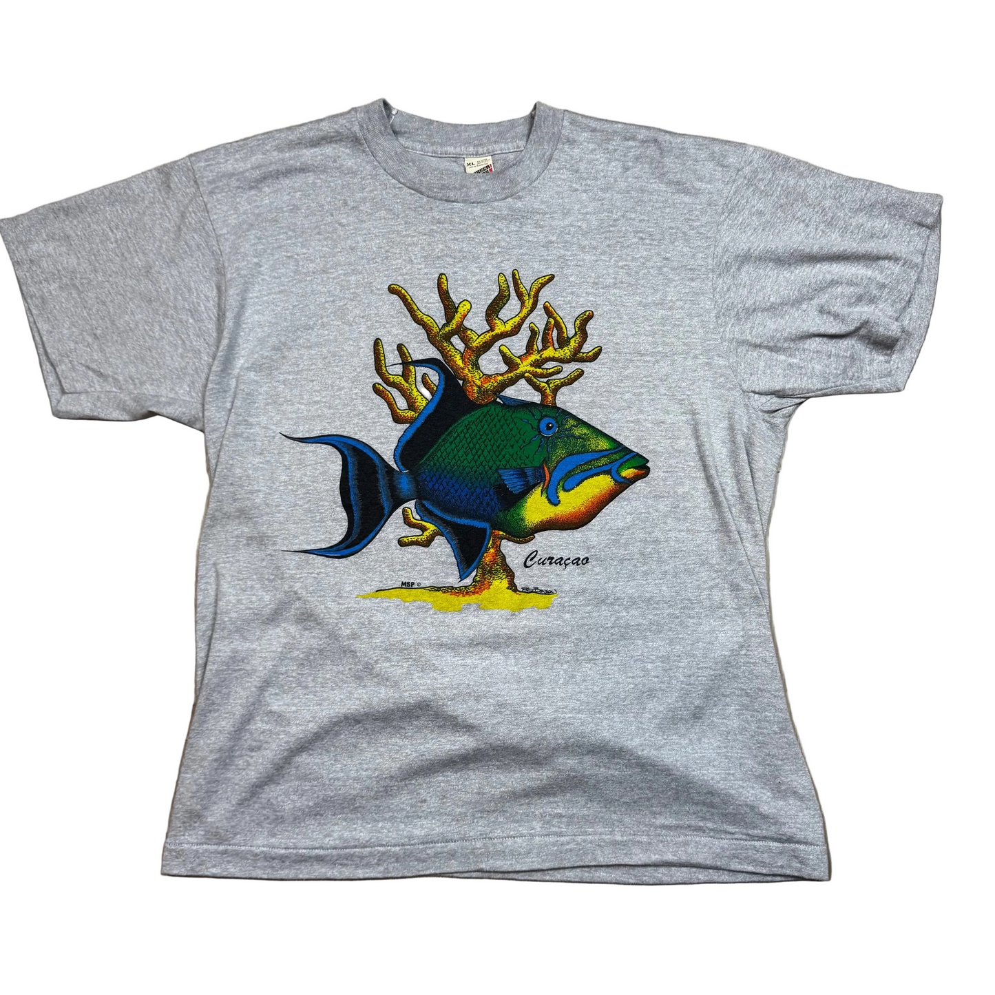 1990 - Curacao - Grey - T-Shirt - XL