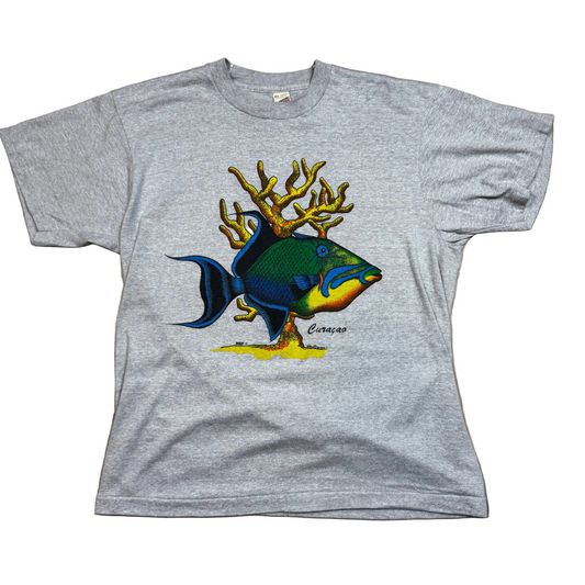 1990 - Curacao - Grey - T-Shirt - XL