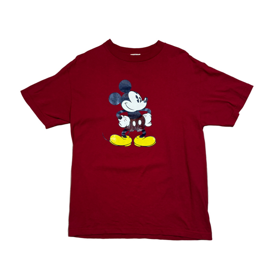 1990s - Mickey & Co. - Red - T-Shirt - Medium