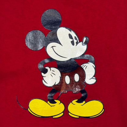 1990s - Mickey & Co. - Red - T-Shirt - Medium