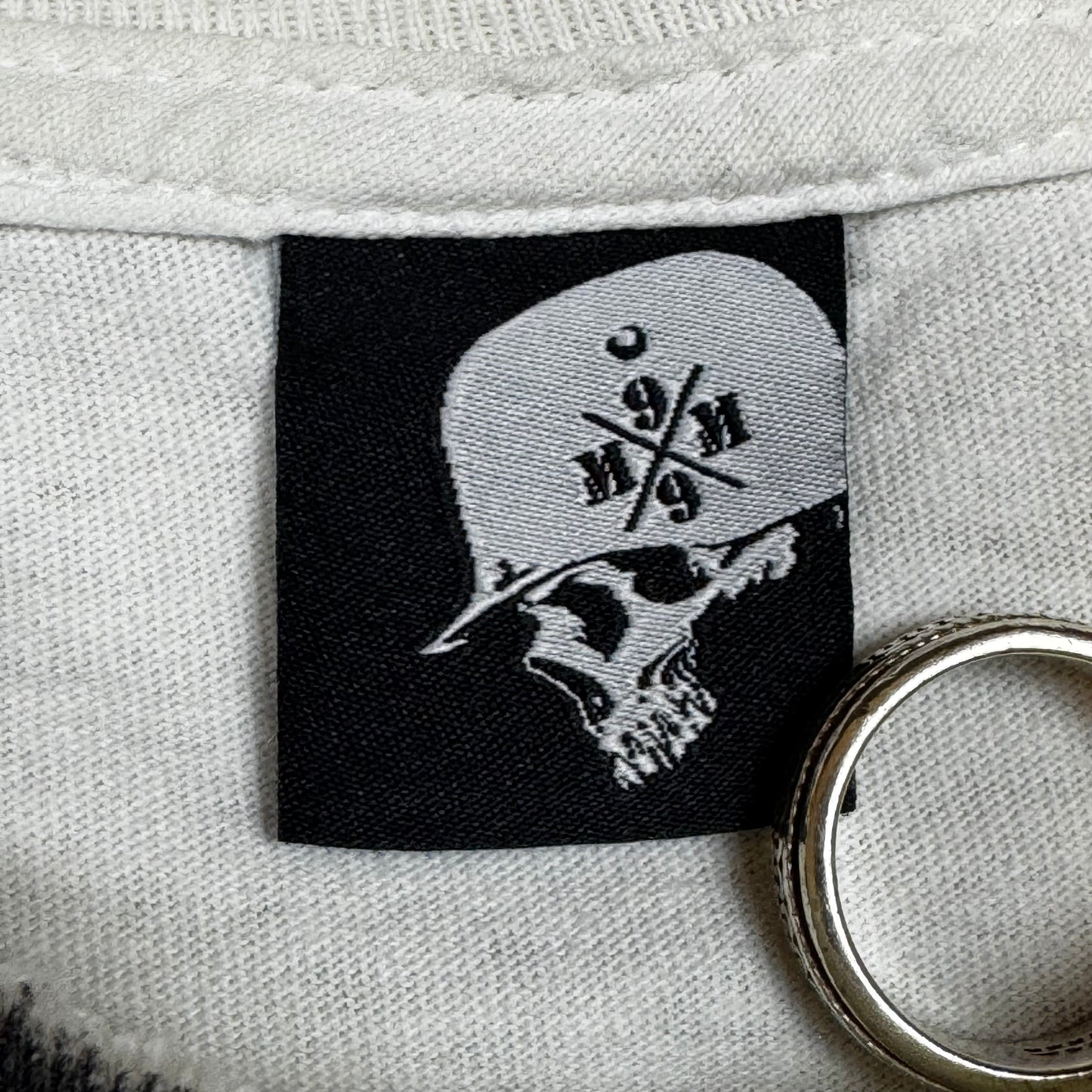 2000s - Metal Mulisha Big Skull - White - T-Shirt - XXL