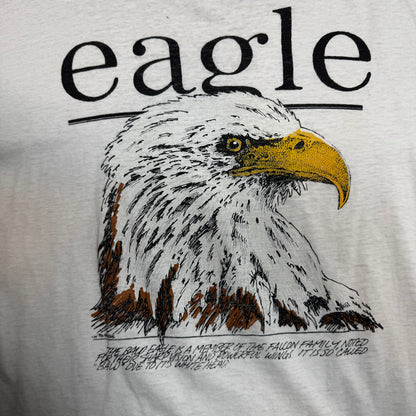 1990s - Eagle The Wildside - White - T-Shirt - XL