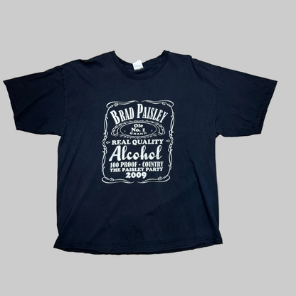 2009 - Braid Paisley - Black - T-Shirt - XL