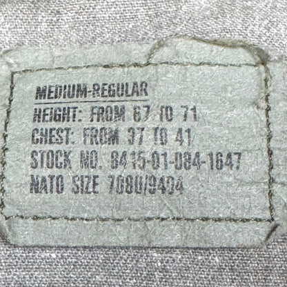 1990s - US Military - Woodland Camo - Combat Coat - Large/XL
