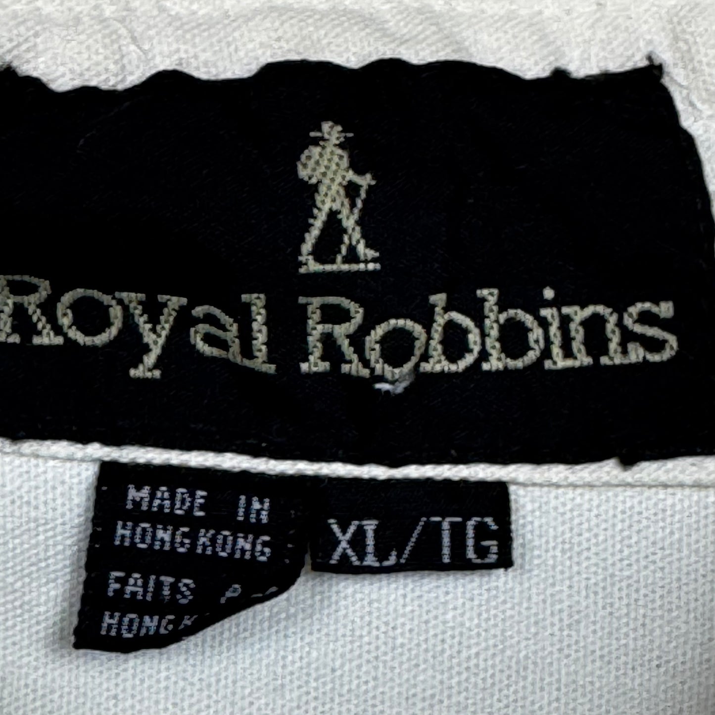 1980/90s - Royal Robbins - White Shirt - XL