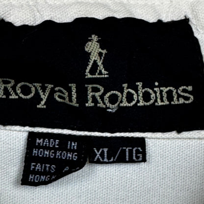 1980/90s - Royal Robbins - White Shirt - XL