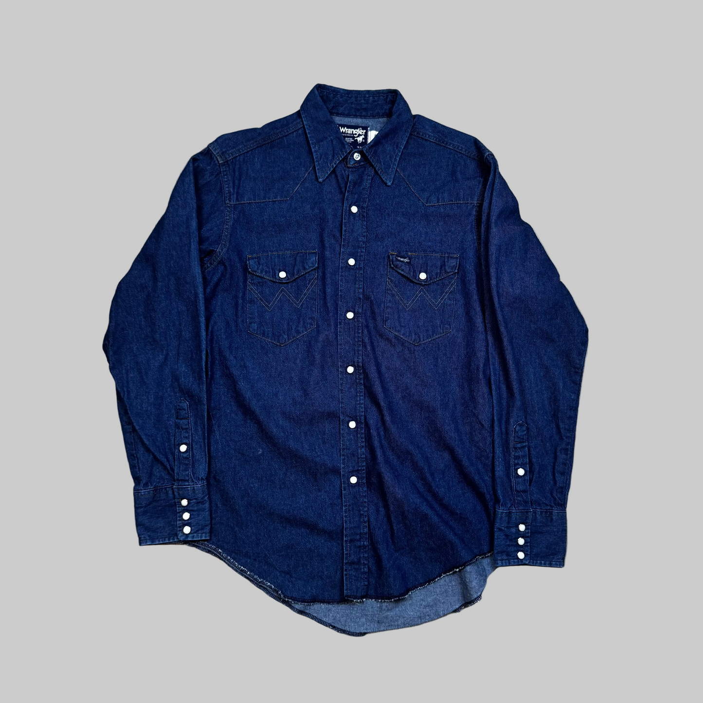 1980s - Wrangler - Jean Shirt - XL