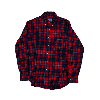1980s - Pendleton - Red - Flannel - Medium