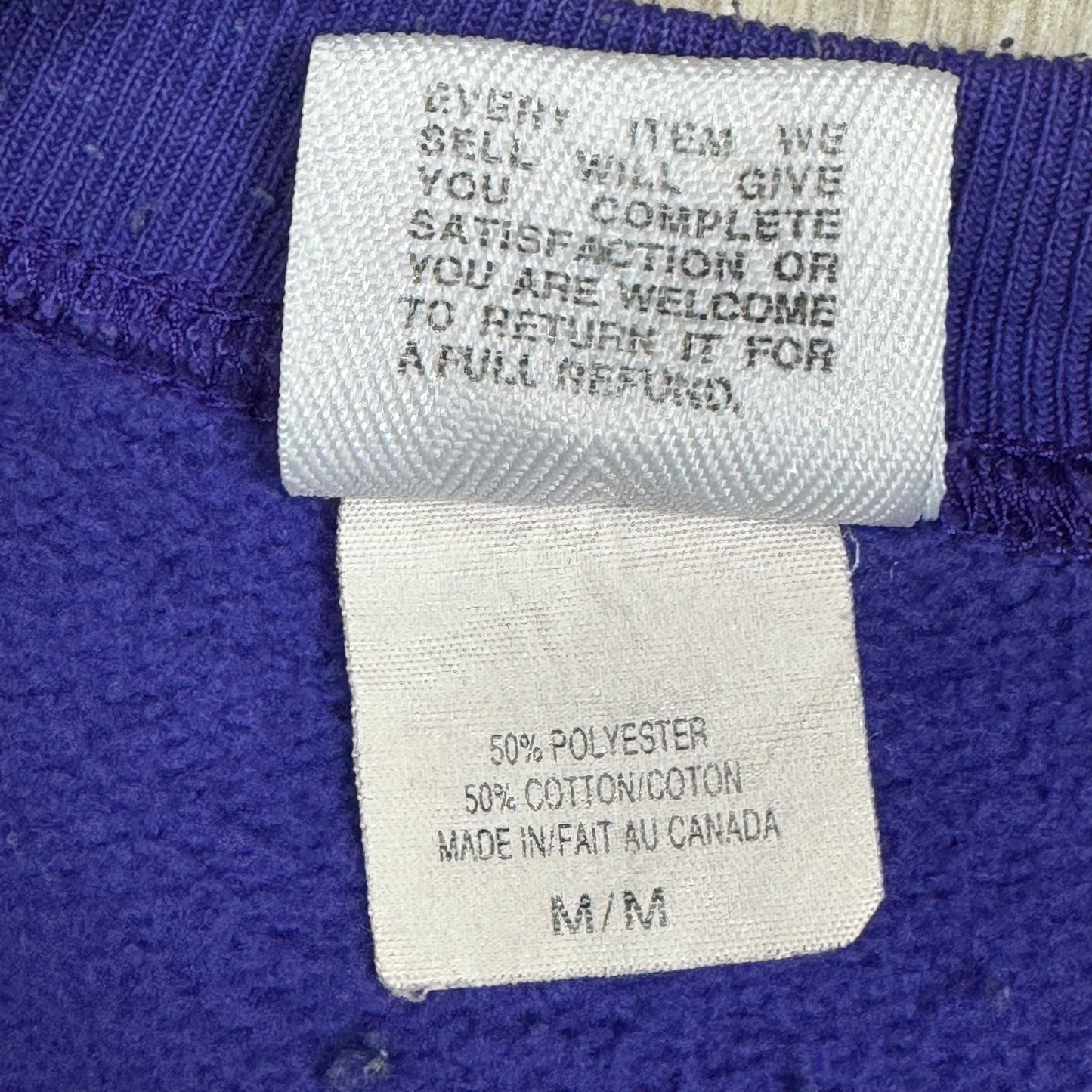 1990s - Lakewood's Bay - Purple - Crewneck - Medium