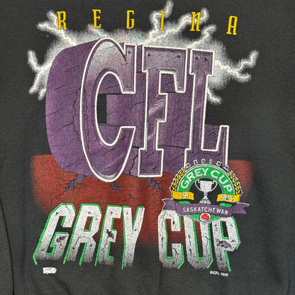 1995 - CFL Grey Cup - Black - Crewneck - XL