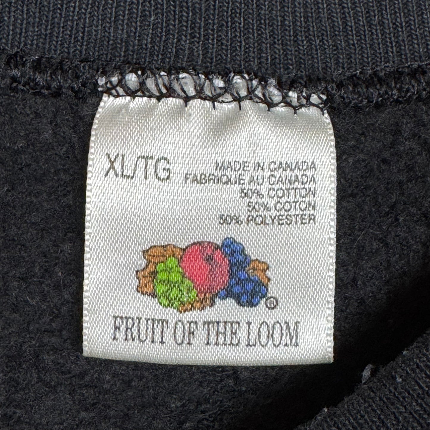 1995 - CFL Grey Cup - Black - Crewneck - XL