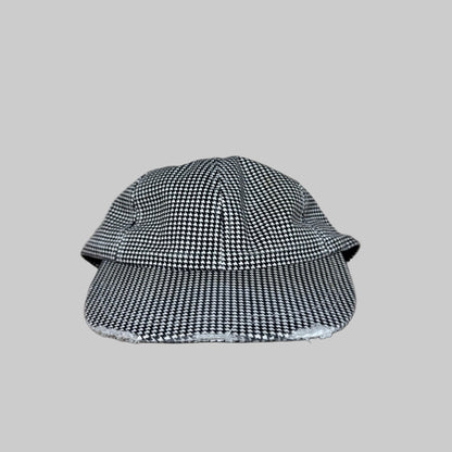 Vintage - Houndstooth - Distressed Chefs Hat - The Circle Collective