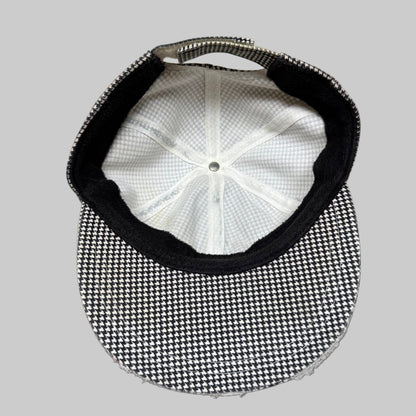 Vintage - Houndstooth - Distressed Chefs Hat - The Circle Collective